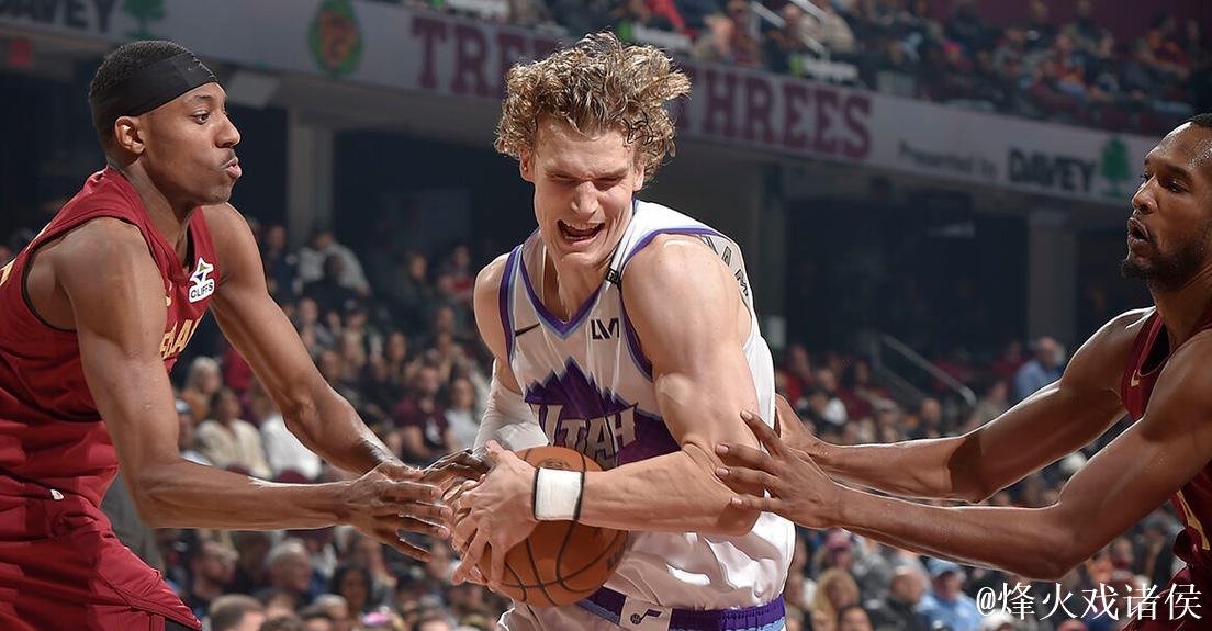 NBA-乔治32分马尔卡宁28+12 爵士客场击败骑士 NBA-乔治32分马尔卡宁28+12 爵士客场击败骑士